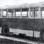 Bus train ZIL-158 (tractor) ZIS-155 (trailer). 1960 