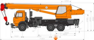 Truck crane KS-55713-1K-1