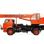 Truck crane Ulyanovets