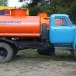 fuel truck GAZ 53