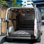The cargo compartment door at the rear can be lift-up or hinged, double-leaf or single-leaf