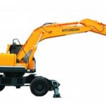 Hyundai r210w 9s excavator technical specifications
