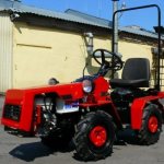 Main characteristics of the Belarus 132N mini-tractor model