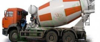 Characteristics and features of the KamAZ 581453 concrete mixer truck