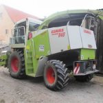 Characteristics and features of the Jaguar 840 forage harvester