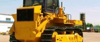 Characteristics, design and features of the T-330 bulldozer