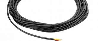 Cable for making extension cord with PVC sheath