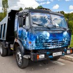 How to cover a Kamaz cab with your own hands