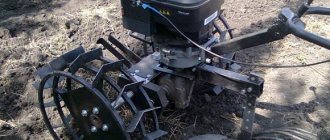 Potato digger for walk-behind tractor, types of designs, drawings for making it yourself