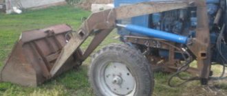 Do-it-yourself KUHN for a tractor