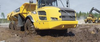 The best articulated truck Volvo A40F