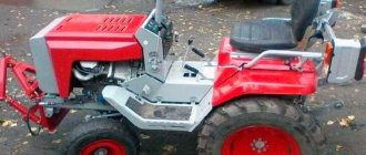 Mini tractor KMZ-012