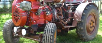 Mini tractor KMZ 012