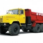 Model range, technical characteristics and design features of Kraz dump trucks