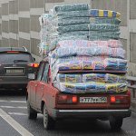 Traffic rules for transportation of oversized cargo