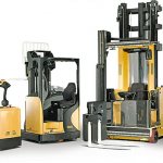 Loader, stacker and reach truck