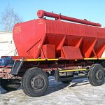 Trailed feed truck dry feed loader ZSK-15P