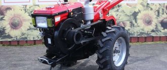 Rating of the best heavy diesel walk-behind tractors