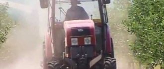 Garden tractor MTZ