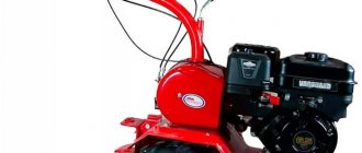 Salyut-100 is equipped with a power take-off pulley, which allows the use of agricultural equipment