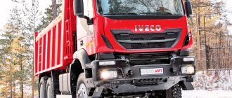 Dump truck IVECO-AMT 653900 (6x6)