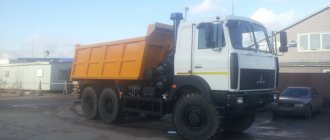Dump truck MAZ 6517