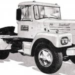 Brockway 260LQM truck tractor, 1959