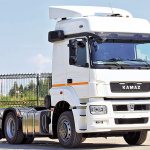 Truck tractor KAMAZ-65209-S5 Neo (6x2-2) T2640 with lifting rear axle