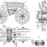 Diagram of the DT-75 suspension carriage