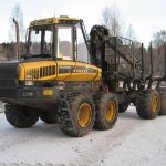 Technical characteristics and design features of Ponsse Buffalo 8w forwarders