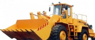 Technical characteristics and modifications of the MoAZ front loader