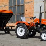 Technical characteristics of the Uralets mini tractor