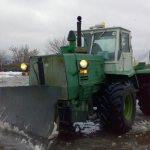technical characteristics of the tractor t 150