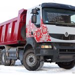 Test drive of the Renault Kerax 380.34 6x4 HD dump truck, Truck Press magazine