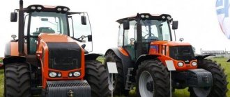 TOP 4 best models of Terrion tractors
