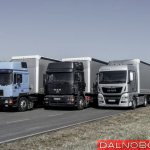 Three generations of German trucks, and each one is at the forefront of technical progress of its time.