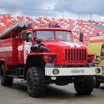 Ural 43206, firefighter