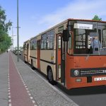 Венгерский автобус-гармошка