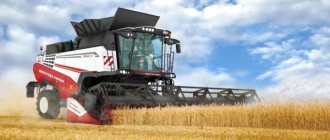 Combine harvester TORUM 785 with Adviser III control system