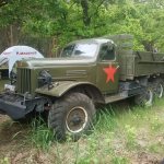 Zil-157 in the forest